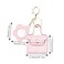 Arvintas 4PCS Super Smalls Makeup Bag with Mirror Mini Makeup Bag for Women Coin Wallet Bag Charms Y2k Accessories Cute Leather Keychain Style 3