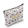 WCGXKO American Musical Makeup Bag Musical Theater Lover Gift for Musical Lovers Hami Bag