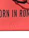Valentino BORN IN ROMA Pink Coral Small Flat Makeup Cosmetic Gift Wristlet Pouch Approx 7L x 45 4180