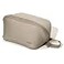 LINEARC LINEARC MachineWashable Neoprene Toiletry Bag Sandstone Modern Taupe Beige Dopp Kit Soft Insulation Cosmetics Makeup Travel Skincare Shaving Large Case Men Women Overnight EasytoClean