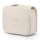 Mossio Hanging Toiletry Bag Large Cosmetic Makeup Travel Organizer for Men Women with Sturdy Hook Beige