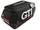 BRISA VW Collection Volkswagen Neoprene Universal Makeup Cosmetics Toiletry Travel Pharmacy Bag in GTI Design HexagonBlackSmall