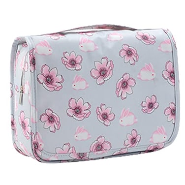 LFY L FY Hanging Travel Toiletry Bag Womens Cosmetic Organizer Makeup Case Pouch Mens Shaving Kits With Hook Handle Cute Rabbit