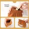 honitty Corduroy Elastic Storage Bag Portable Popper Organizer Mini Makeup BagLadies Lipstick Pouch Large Capacity Wallet Jewelry Small Objects Storage Organizer