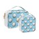 SUABO Golf Ball Toiletry Bag 2 Pack Clear Makeup Bags with Handle Large Opening Clear Toiletry Bags Fit Carryon Travel Essential