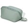 LINEARC LINEARC MachineWashable Neoprene Toiletry Bag Sage Modern Green Dopp Kit Soft Insulation for Cosmetics Makeup Travel Skincare Shaving Large Case Men Women Overnight EasytoClean