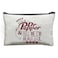 MONNYCAR Dr Pepper Humor Themed Canvas Toiletry BagMinimalist DesignLightweight Cosmetic Pouch with Durable Zipper ClosureVersatile Makeup Case for Travel Holiday Gift Multipurpose Organizer