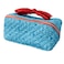 ban.do bando Getaway Quilted Toiletry Bag with Bow Handle and Satin Interior Flowers and Bows