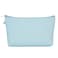 WANDF Cosmetic Bag for Women Makeup bag Organizer Mini Makeup Pouch for Purse Water Resistant Girls GiftLight Blue