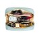 Hekyip Rectangular Beauty Bag Small Travel Makeup Bag for Purse Portable Waterproof Cosmetic Pouch for Ladies Women Rectangular Mint Blue