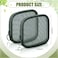 Weewooday 4 Pcs Mesh Makeup Bag Mesh Cosmetic Bag Travel Toiletry Pouch with Zipper Mini Makeup Cosmetic Purse for Daily AccessorySmallOlive Green
