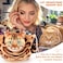 Openhahaha Openhaha Drawstring Travel Organizer Cosmetic Pouch Cat Gift Lay Flat Makeup Bag Gifts for Cat Lovers