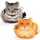 Openhahaha Openhaha Drawstring Travel Organizer Cosmetic Pouch Cat Gift for Women Lay Flat Makeup Bag Gifts for Cat Lovers 2Pack