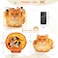 Openhahaha Openhaha Drawstring Travel Organizer Cosmetic Pouch Cat Gift for Women Lay Flat Makeup Bag Gifts for Cat Lovers 2Pack