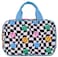 iscream 1225 x 825 Nylon Double Handle Zippered Cosmetic Bag Good Times