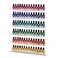 Umirokin Acrylic Nail Polish Rack Wall Mounted 6 Pack Clear Nail Polish Organizer Shelf for 6090 Bottles Hanging Floating Essential Oil Storage Paint Rack 15 Inch Wall Holder for Salon Home