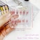 Sawvolker 12 Pcs Press on Nail Packaging Box Press on Nail Storage Box for Press Ons with 60 Pcs Adhesive Double Sided Tape Acrylic Fake Nail Display Box False Nail Organizer Case for Home Salon Use