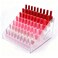 ShunChengFa Nail Polish Storage Box Makeup Organizer Cosmetics Storage Transparent Easy to Assemble 7 Layers