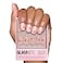 Glamnetic Press On Nails Pretty Bloom Spring Nails Glossy SemiTransparent Short Squoval Fake Nails with Flower Accents Salon Quality 15 Sizes 30 Nail Kit with Glue