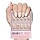 Glamnetic Press On Nails Gingerbread Knit Short Oval Fake Nails with 3D Gingerbread Sweater Design Glossy Matte Finish Salon Quality Holiday Nails 15 Sizes 30 Nail Kit