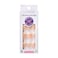 Kiss Impress No Glue Mani Press On Nails French Model White Short Size Squoval Shape Includes 30 Nails Prep Pad Instructions Sheet 1 Manicure Stick 1 Mini File
