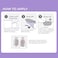 Kiss Impress No Glue Mani Press On Nails French Model White Short Size Squoval Shape Includes 30 Nails Prep Pad Instructions Sheet 1 Manicure Stick 1 Mini File