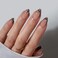 BTArtbox Press On Nails Short LampCurable Leopard French Tip Almond Press On Nails with Glue for Women SemiTransparent Soft Gel Glue On Nails in 16 Sizes 32 Stick On Nails Kit Wild Cheetah