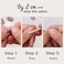 Sally Hansen Salon Effects Perfect PressOn Nails Oval Shape Easy to Apply NonDamaging 30 Nails Nail Glue Adhesive Tabs File Out of This Pearl