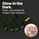 SXC Cosmetics XPro Tips French Tip Press On Toenails for Women Acrylic Soft Gel System Short French Pastel Glow Short