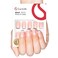 Curvlife Soft Gel Press on Nails Gel Nail Tips French Short Style Full Cover Design Reusable Fake Nails Kit with Glue and Adhesive Tabs