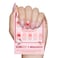 Glamnetic x Hello Kitty and Friends Press On Nails Hello Kitty Short Oval Red Graphic Fake Nails in a Velvet Finish 15 Sizes 30 Nail Kit with Glue