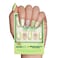 Glamnetic x Hello Kitty and Friends Press On Nails Keroppi Short Oval Pastel Green Graphic Fake Nails in a Velvet Finish 15 Sizes 30 Nail Kit with Glue