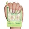 Glamnetic x Hello Kitty and Friends Press On Nails Keroppi Short Oval Pastel Green Graphic Fake Nails in a Velvet Finish 15 Sizes 30 Nail Kit with Glue