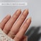 BTArtbox Press On Nails Short LampCurable Sparkly Almond Press On Nails with Glue for Women SemiTransparent Soft Gel Glue On Nails in 16 Sizes 32 Stick On Nails Kit Glow Mates