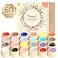 V VENALISA VENALISA Gel Paint Nail Art Set 60 Colors Solid Gel Polish Art Kit Professional Salon DIY Gift