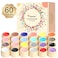 V VENALISA VENALISA Gel Paint Nail Art Set 60 Colors Solid Gel Polish Art Kit Professional Salon DIY Gift
