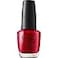 OPI Nail Lacquer Color So Hot It Berns Opaque Dark Red Crme Chip Resistant Nail Polish Fast Drying Streak Free