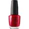 OPI Nail Lacquer Color So Hot It Berns Opaque Dark Red Crme Chip Resistant Nail Polish Fast Drying Streak Free