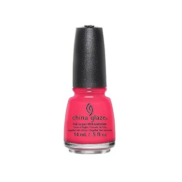 China Glaze Nail Lacquer with HardenersPool Party