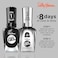 Sally Hansen Miracle Gel Salon Quality Nail Polish GelLike Formula TwoStep System No UV Light Needed Long Lasting Opaque Opaque Glossy 849 OnyxPected Black Nail Polish