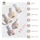 duri Nail Polish 501 Wedding Vows Pastel Pink Full Coverage Gorgeous Baby Pink Glossy Finish Fast Drying 05 Fl Oz