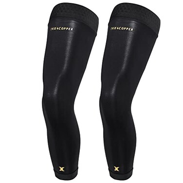 THX4COPPER Compression Full Leg SleevesPair