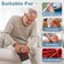 Telepepe Heated Knee Brace Cordless Knee Heating Pad for Arthritis 3 Temperature Modes Knee Warmer 3000mAh Battery Operated Knee Wrap for Men Women Seniors BlackSingle