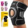 CAMBIVO ELITE Knee Brace with Side Stabilizers Open Patella Gel Pad for Knee Pain Meniscus ACL MCL Arthritis Relief Breathable Adjustable Knee Support for Men and WomenPlease Check Size Chart