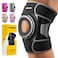 CAMBIVO ELITE Knee Brace with Side Stabilizers Open Patella Gel Pad for Knee Pain Meniscus ACL MCL Arthritis Relief Breathable Adjustable Knee Support for Men and WomenPlease Check Size Chart