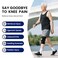 Galvaran Knee Brace for Men Women ACL MCL Meniscus Tear Support Arthritis Pain Relief Stabilizing Knee Braces Support with Side Stabilizers Patella Gel Pad