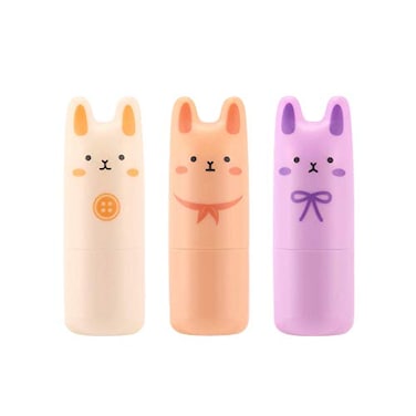 TONYMOLY Pocket Bunny Perfume Bar Stick Set for Women LongLasting Solid Fragrance Balm Travel Size 3Pack Cute KBeauty Gift Easter Basket Stuffer
