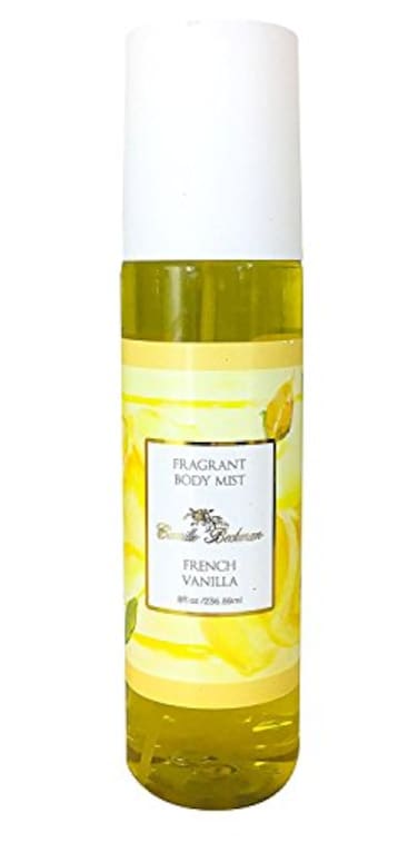 Camille Beckman Fragrant Body Mist Alcohol Free French Vanilla 8 Ounce