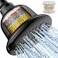 MakeFit Filtered Shower Head Matte Black High Pressure Shower Head with filter for Hard Water Rain Shower Head Water Softener Luxury 7 Settings Adjustable Water Filter Showerhead Matte Black