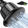 MakeFit Filtered Shower Head with Upgraded Activated Carbon Filter High Pressure Shower Head with Hard Water Softener 7 Settings Bathroom Rain Showerhead to Remove Chlorine and Heavy Metals